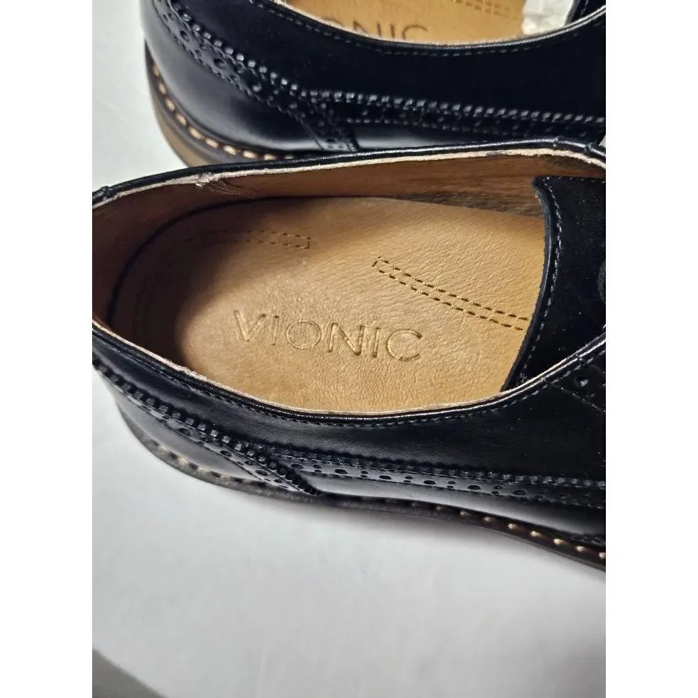 Vionic mens Bowery Bruno dress shoes Nwb‎